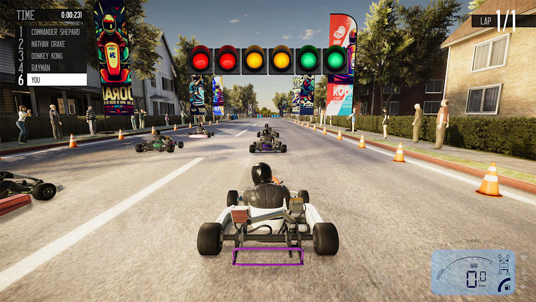 Gearhead Karting Simulator - Mechanic & Racing 3