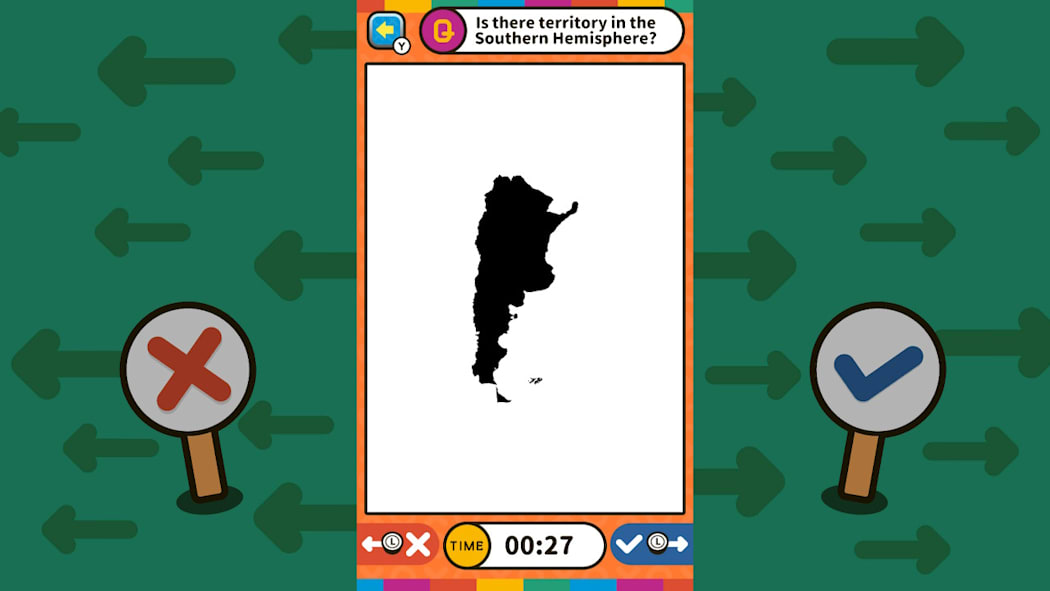 Swipe Right or Left Geography Binary Quiz 5