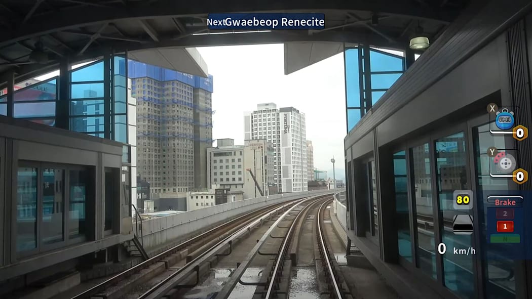 Korean Rail Driving Tour LRT Busan-Gimhae 5