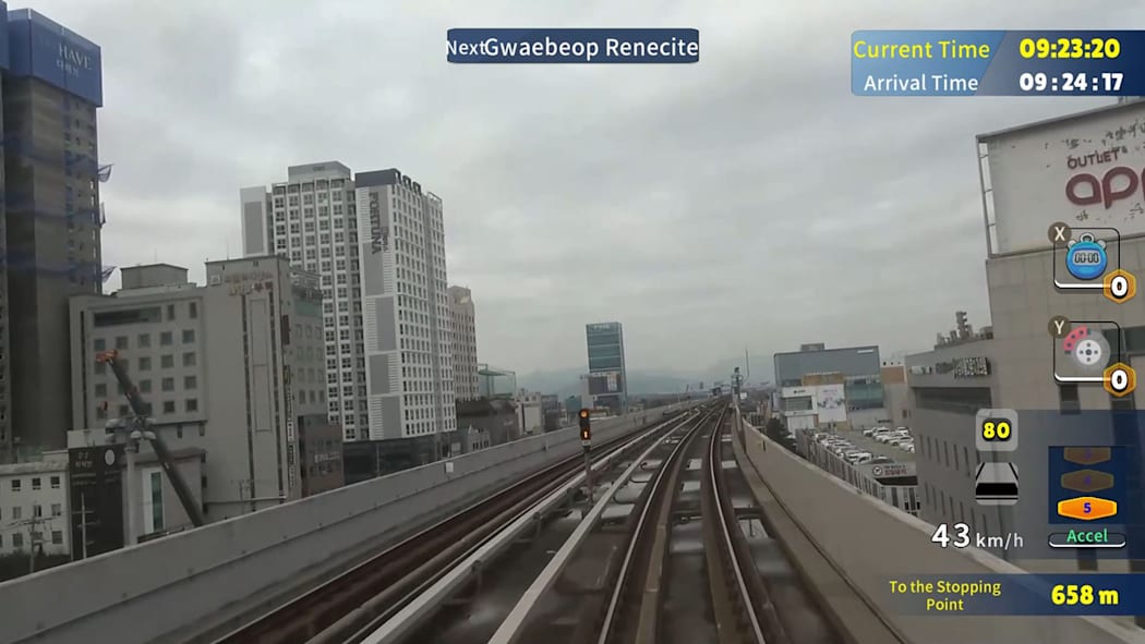 Korean Rail Driving Tour LRT Busan-Gimhae 6