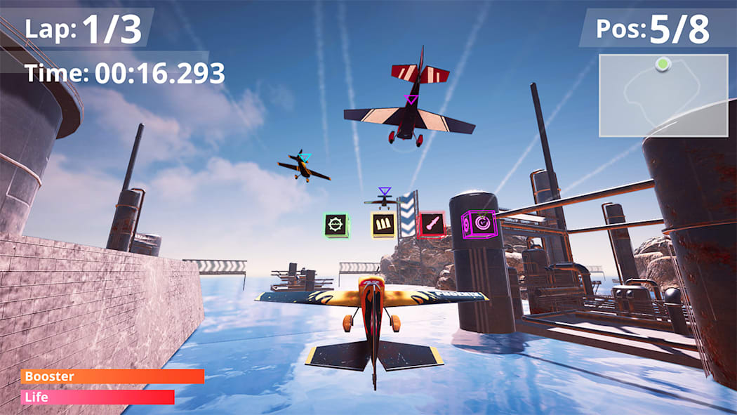Sky Airplane Racer: Flight & Fight Simulator 2
