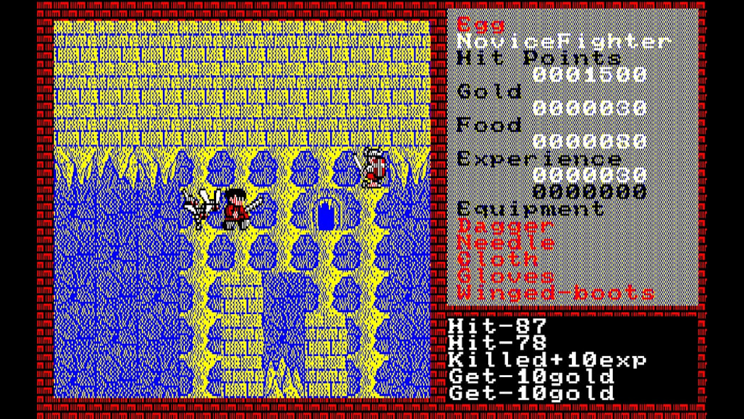 EGGCONSOLE XANADU SCENARIO II PC-8801mkIISR 6