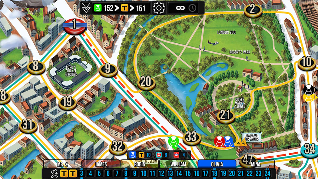 Scotland Yard – Hunting Mister X 5