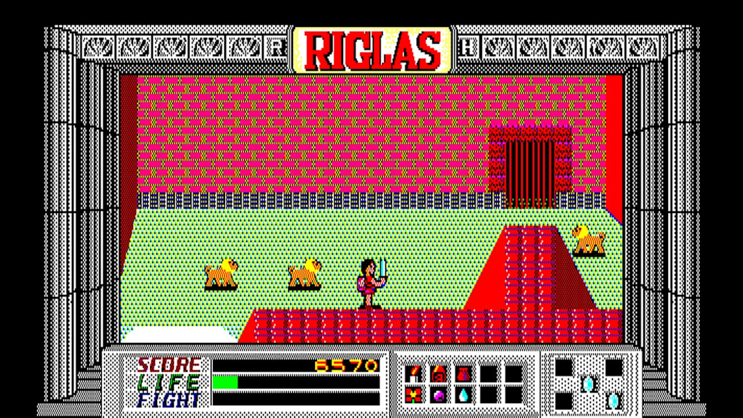 EGGCONSOLE RIGLAS PC-8801 5
