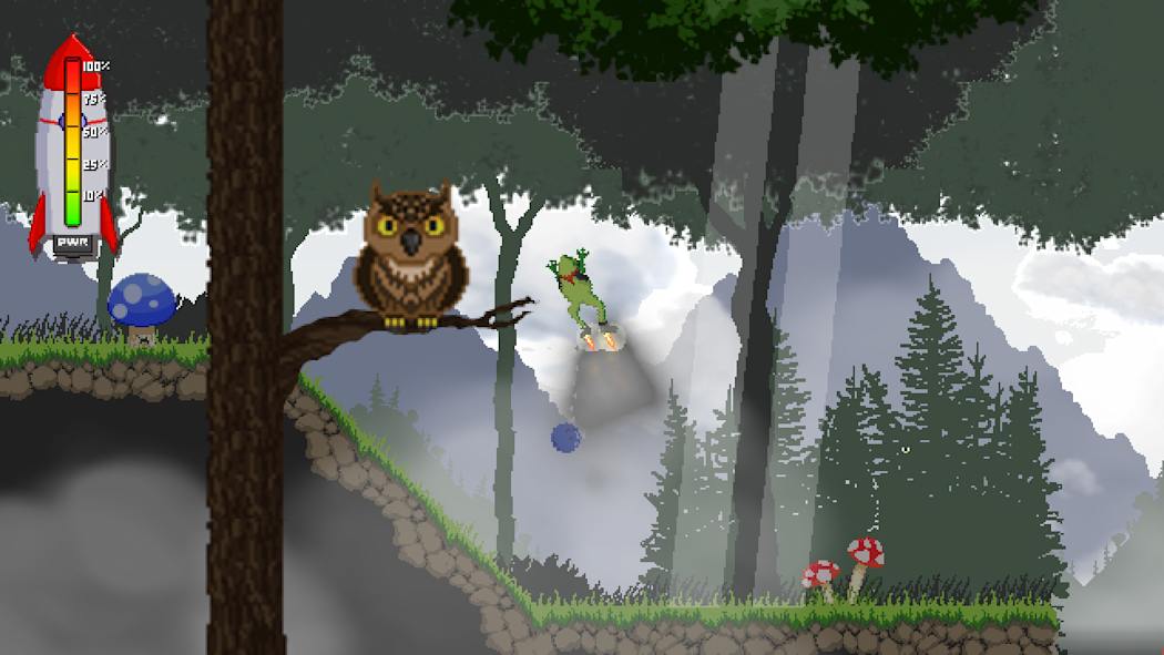 Pixel Game Maker Series Rocket Frog 4
