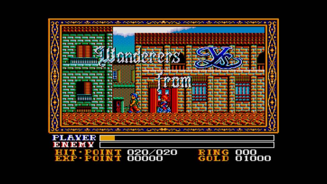 EGGCONSOLE WANDERERS FROM Ys MSX2 6