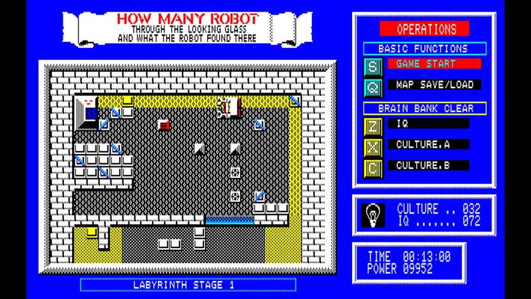 EGGCONSOLE HOW MANY ROBOT PC-8801mkIISR 6