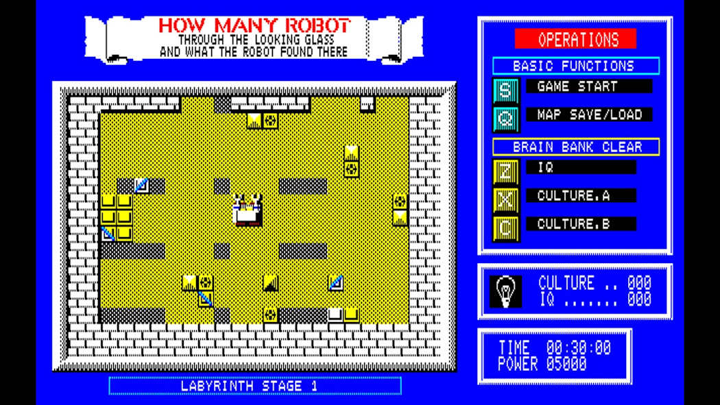 EGGCONSOLE HOW MANY ROBOT PC-8801mkIISR 3