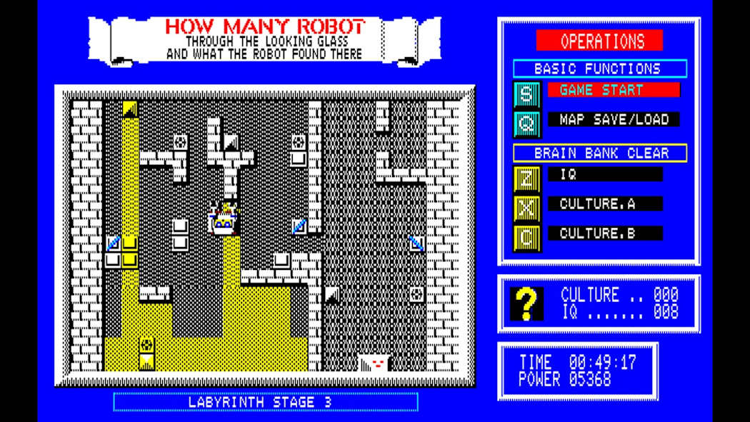 EGGCONSOLE HOW MANY ROBOT PC-8801mkIISR 4