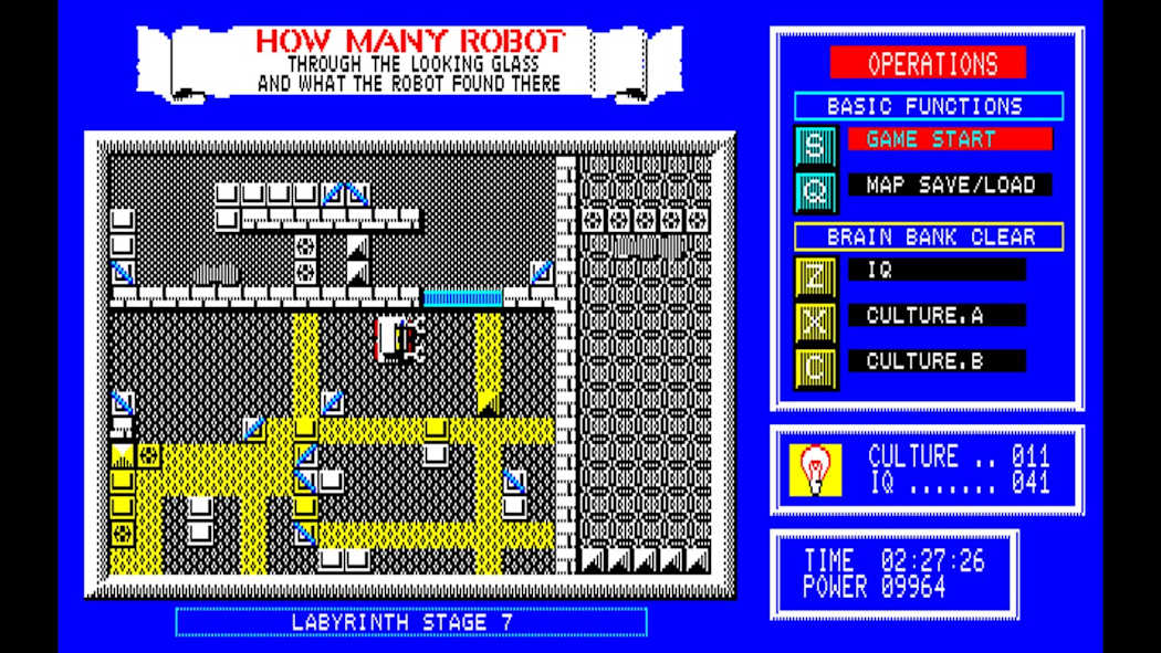 EGGCONSOLE HOW MANY ROBOT PC-8801mkIISR 5