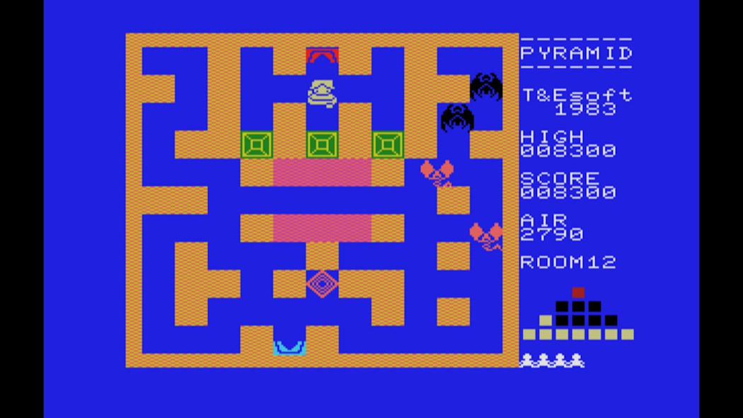 EGGCONSOLE PYRAMID WARP MSX 6