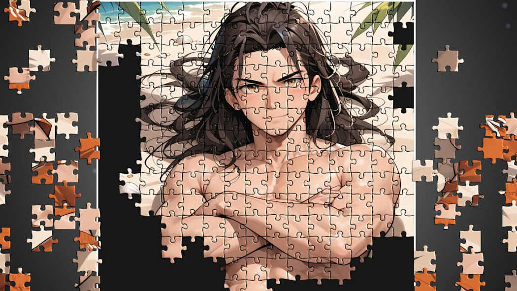 Hentai Puzzle: Muscular Guys 5