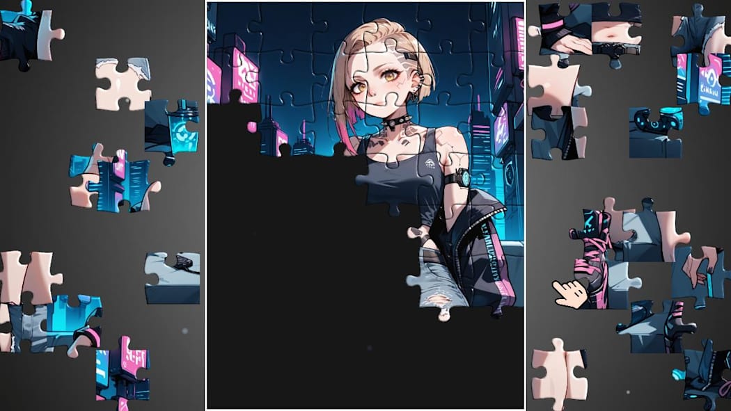 Hentai Puzzle: Cyber Girls 3