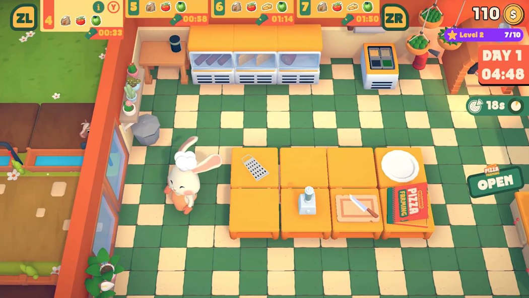 Cat&Rabbit Pizza Farming 7