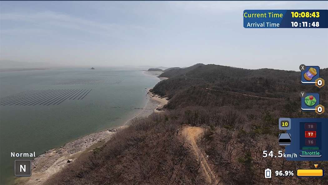 Korean Drone Flying Tour Jinchon Beach 3