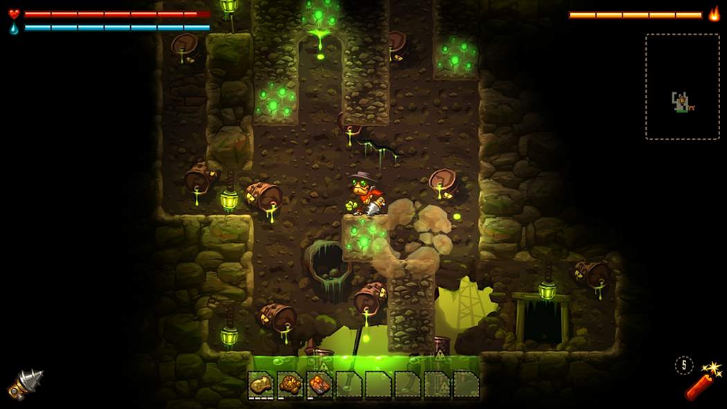 图片[3]-[NS]蒸汽世界挖掘|SteamWorld Dig中文-猫叔电玩