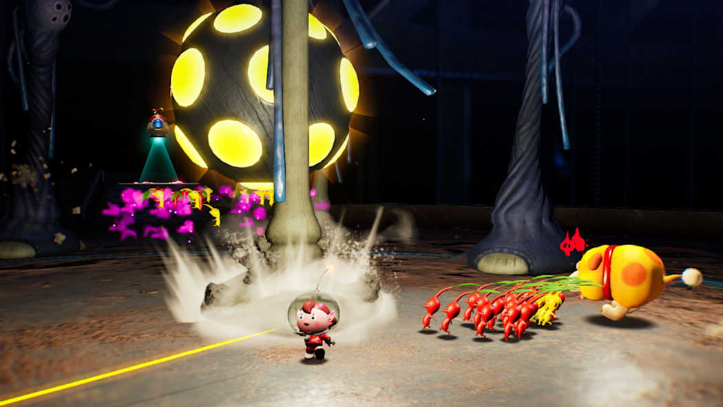 《皮克敏4》指挥多彩小队探索未知星球的即时战略冒险游戏 截图