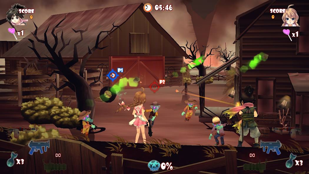 图片[3]-[NS]僵尸仙境疯狂旅DX|Zombie Panic in Wonderland DX中文-猫叔电玩