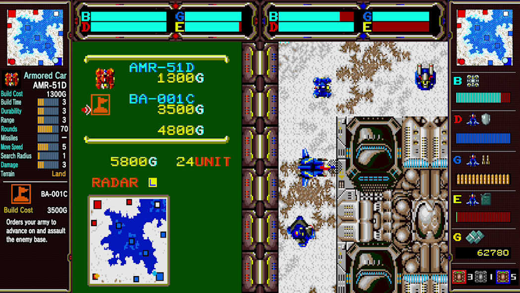 图片[3]-[NS]世嘉经典：离子战机|Sega Ages Herzog Zwei-猫叔电玩