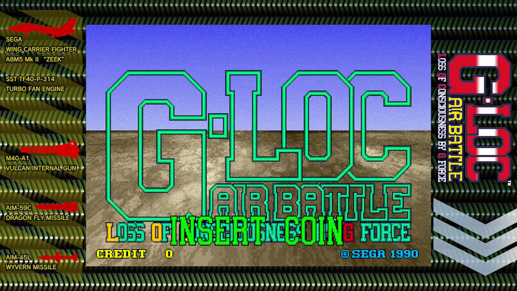 图片[1]-[NS]世嘉时代G-LOC空中战|SEGA AGES G-LOC AIR BATTLE-猫叔电玩