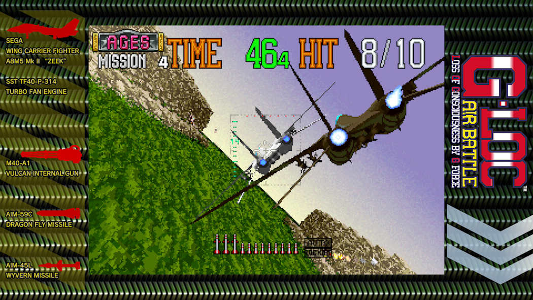 图片[3]-[NS]世嘉时代G-LOC空中战|SEGA AGES G-LOC AIR BATTLE-猫叔电玩