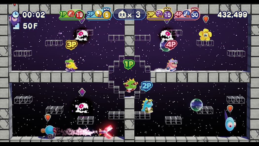 图片[3]-[NS]泡泡龙4：伙伴|Bubble Bobble 4 Friends中文-猫叔电玩