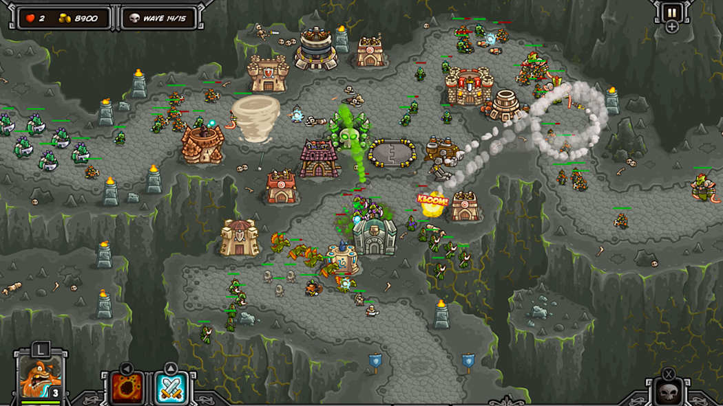 图片[3]-[NS]王国保卫战：前线|Kingdom Rush Frontiers中文-猫叔电玩