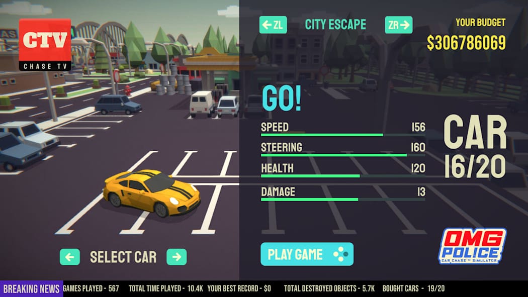 图片[1]-[NS]OMG警察：电视追车模拟器|OMG Police: Car Chase TV Simulator-猫叔电玩