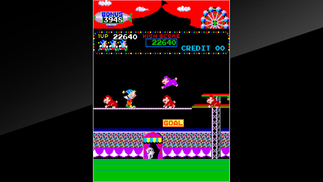 图片[2]-[NS]街机档案：马戏团|Arcade Archives CIRCUS CHARLIE-猫叔电玩