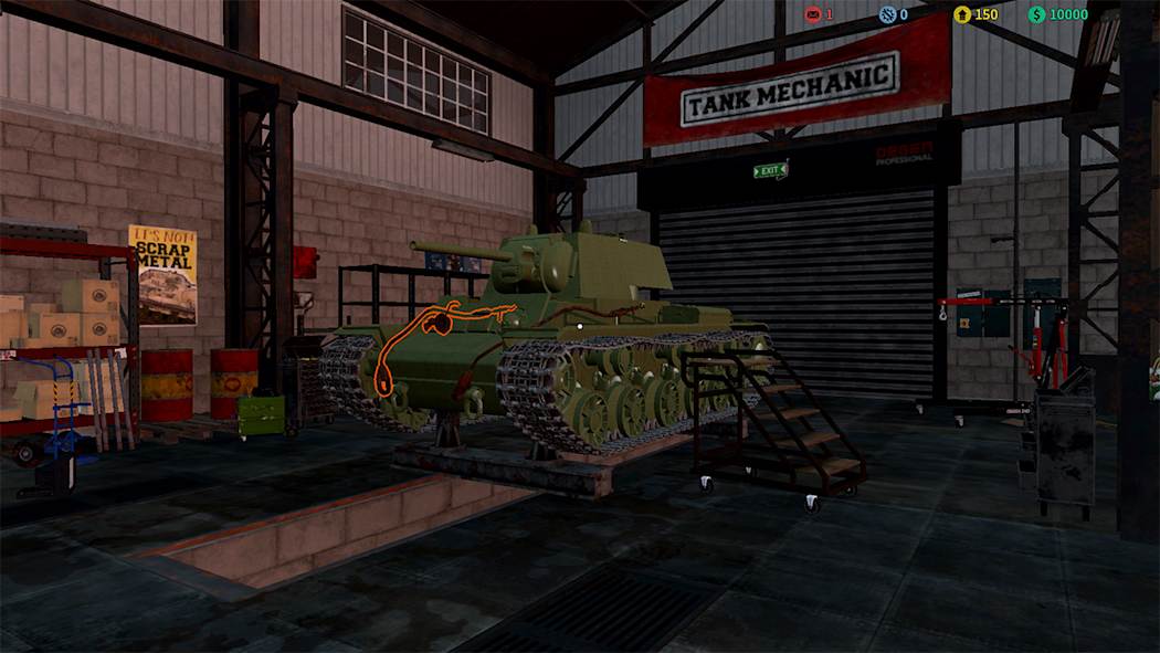 图片[1]-[NS]坦克维修模拟|Tank Mechanic Simulator中文-猫叔电玩
