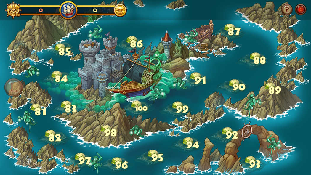 图片[3]-[NS]三消海盗：戴维琼斯的继承人|Match Three Pirates! Heir to Davy Jones中文-猫叔电玩