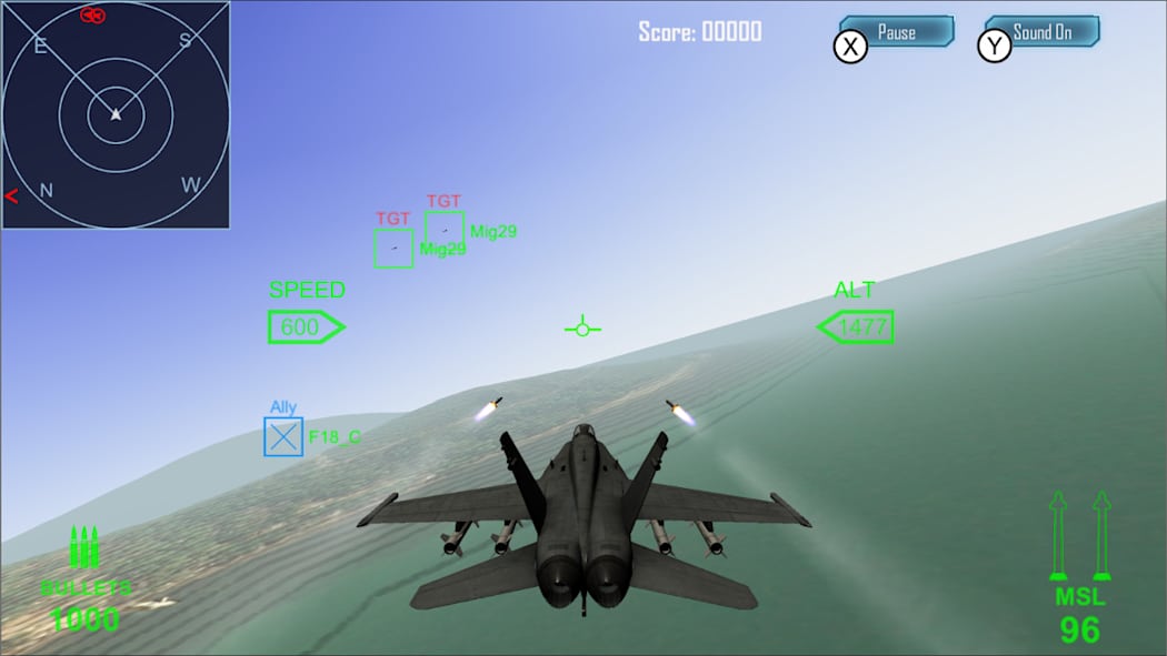 图片[1]-[NS]壮观的空中战斗|Top Gun Air Combat-猫叔电玩