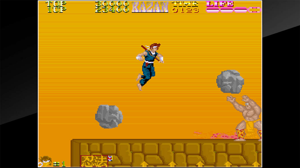 图片[2]-[NS]街机博物馆：忍者喀山|Arcade Archives Ninja Kazan-猫叔电玩