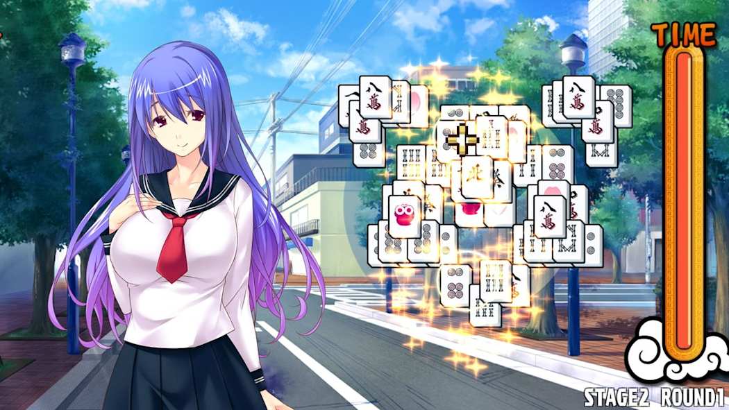 图片[2]-[NS]美女麻将牌：蓝|Pretty Girls Mahjong Solitaire: Blue中文-猫叔电玩