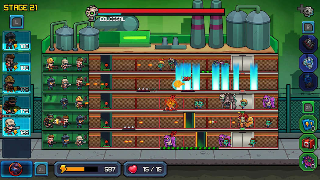 图片[2]-[NS]丧尸克星进阶版|Zombo Buster Advance中文-猫叔电玩