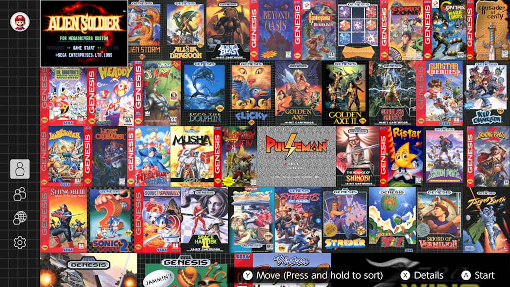 图片[1]-[NS]世嘉MD模拟器|SEGA Genesis – Nintendo Switch Online中文-猫叔电玩