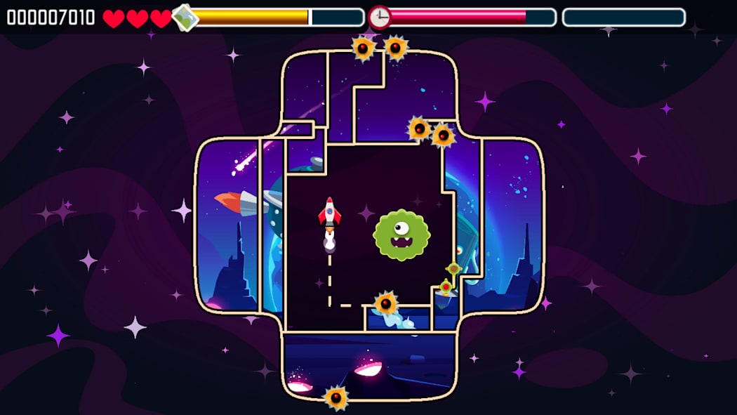 图片[1]-[NS]空间线：益智街机游戏|Space Lines: A Puzzle Arcade Game中文-猫叔电玩