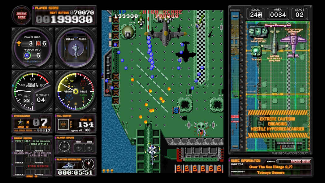 图片[2]-[NS]究极老虎直升机|Kyuukyoku Tiger Heli: Toaplan Arcade Garage-猫叔电玩