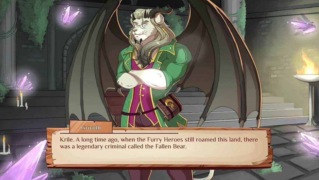 图片[1]-[NS]堕落熊的洞穴|Burrow of the Fallen Bear: A Gay Furry Visual Novel-猫叔电玩