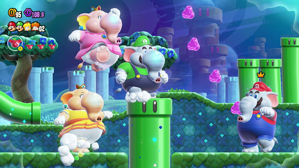 Gameplay de Super Mario Bros Wonder XCI + BIN en Mig Switch