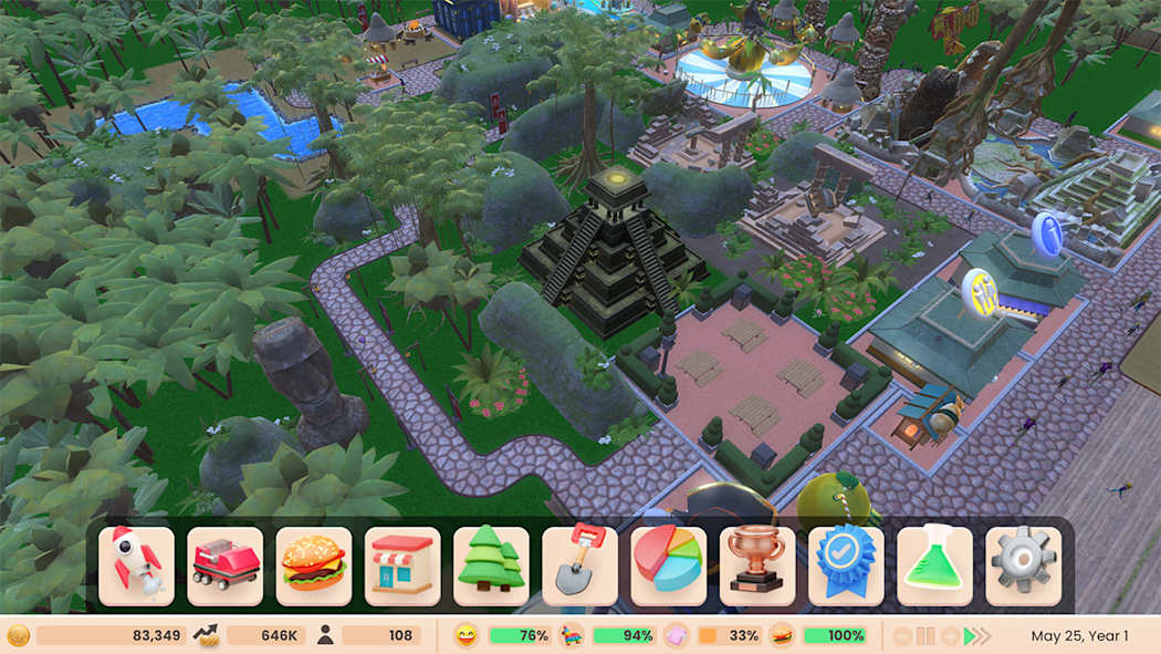 图片[3]-[NS]过山车大亨：冒险|RollerCoaster Tycoon Adventures-猫叔电玩
