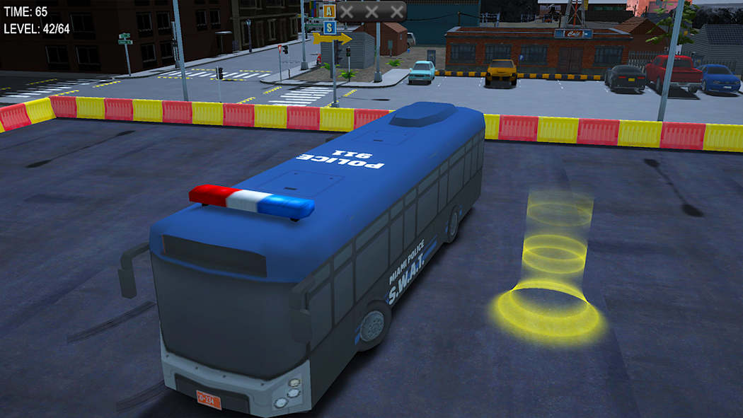 Police Car Driver: City Parking Simulator 4