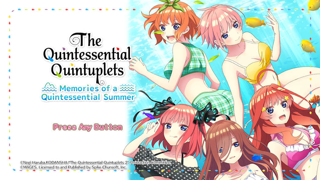 图片[1]-[NS]五等分的新娘 ：夏日回忆也是五等分|The Quintessential Quintuplets – Memories of a Quintessential Summer中文-猫叔电玩