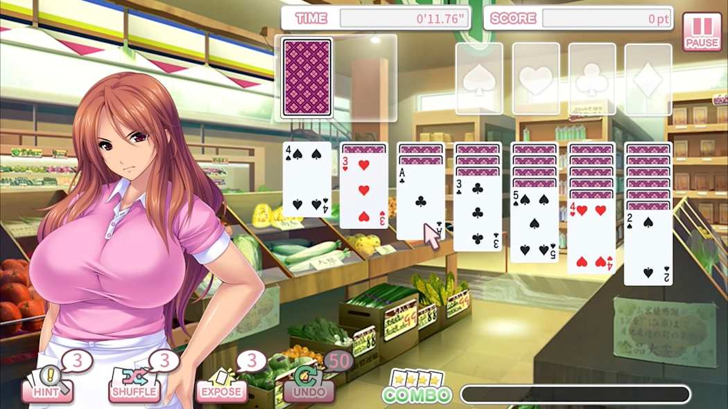图片[2]-[NS]美女克朗代克纸牌加强版|Pretty Girls Klondike Solitaire Plus-猫叔电玩