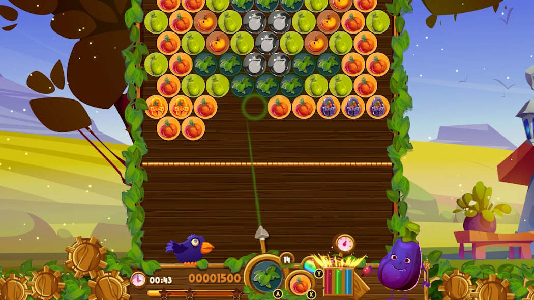 图片[3]-[NS]蔬菜泡泡射击|蔬菜泡泡龙|Vege Bubble Shoot中文-猫叔电玩