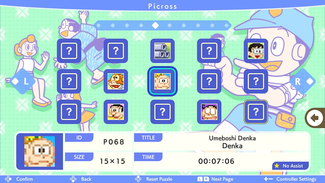 图片[3]-[NS]绘图方块S：哆啦A梦和藤子|Picross S Doraemon & F Characters Edition中文-猫叔电玩