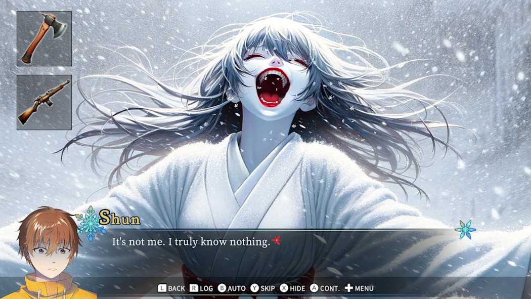 图片[1]-[NS]血色染雪：雪山逃亡小说之谜|Scarlet Snowfall – A Japanese Horror Mystery Visual Novel-猫叔电玩