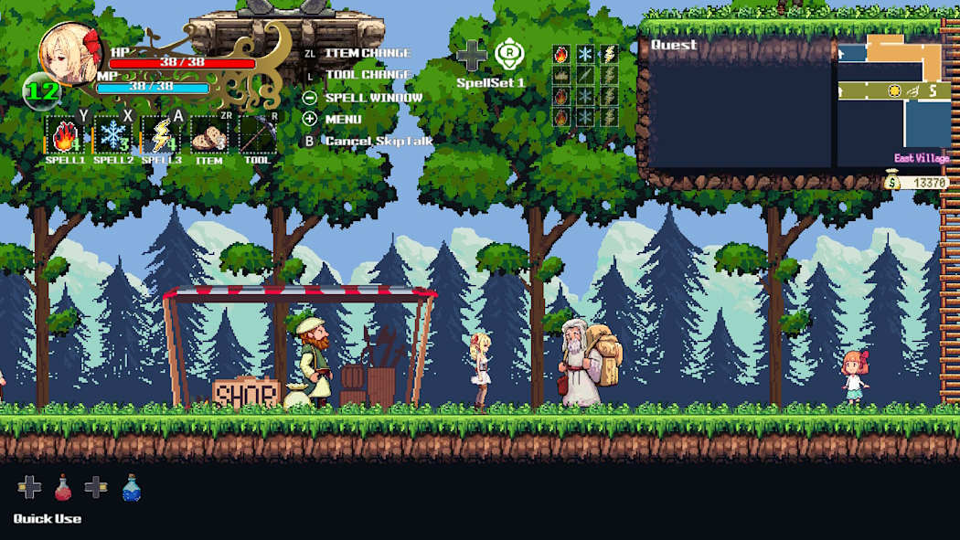 图片[1]-[NS]魔法使莉莉：魔法少女的奇境冒险|Witchroid Vania: A Magical Girl’s Fantastical Adventures中文-猫叔电玩