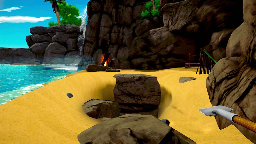图片[1]-[NS]挖坑海滩：模拟器|沙滩挖洞模拟器|Hole Digging Beach Simulator-猫叔电玩