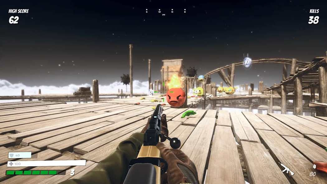 表情包战场 夏日假期 Emoji Battlefield Sky Massacre 截图 2